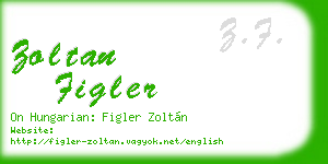 zoltan figler business card